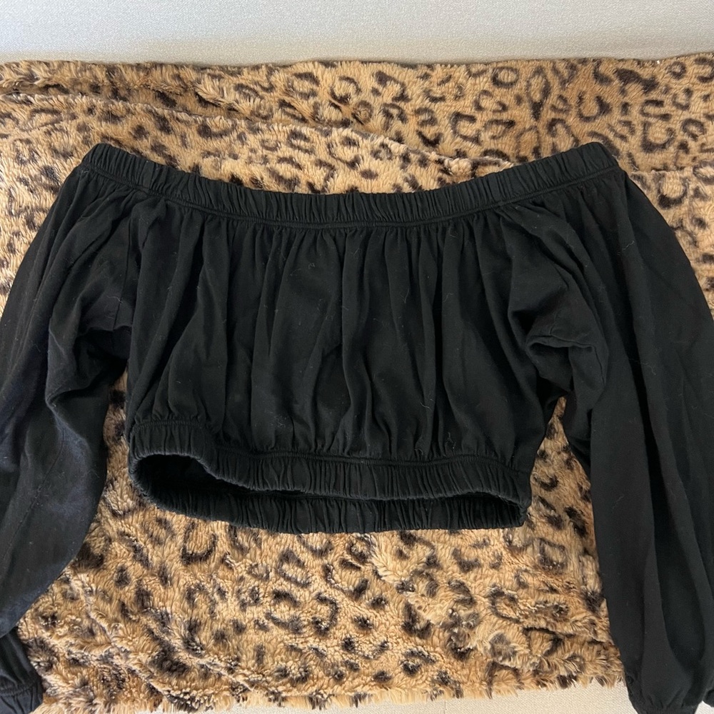 Urban Outfitters Off the Shoulder Crop